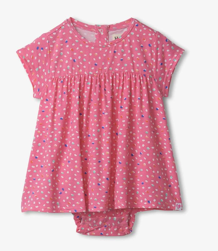 Lots of dots one piece babydoll dress 