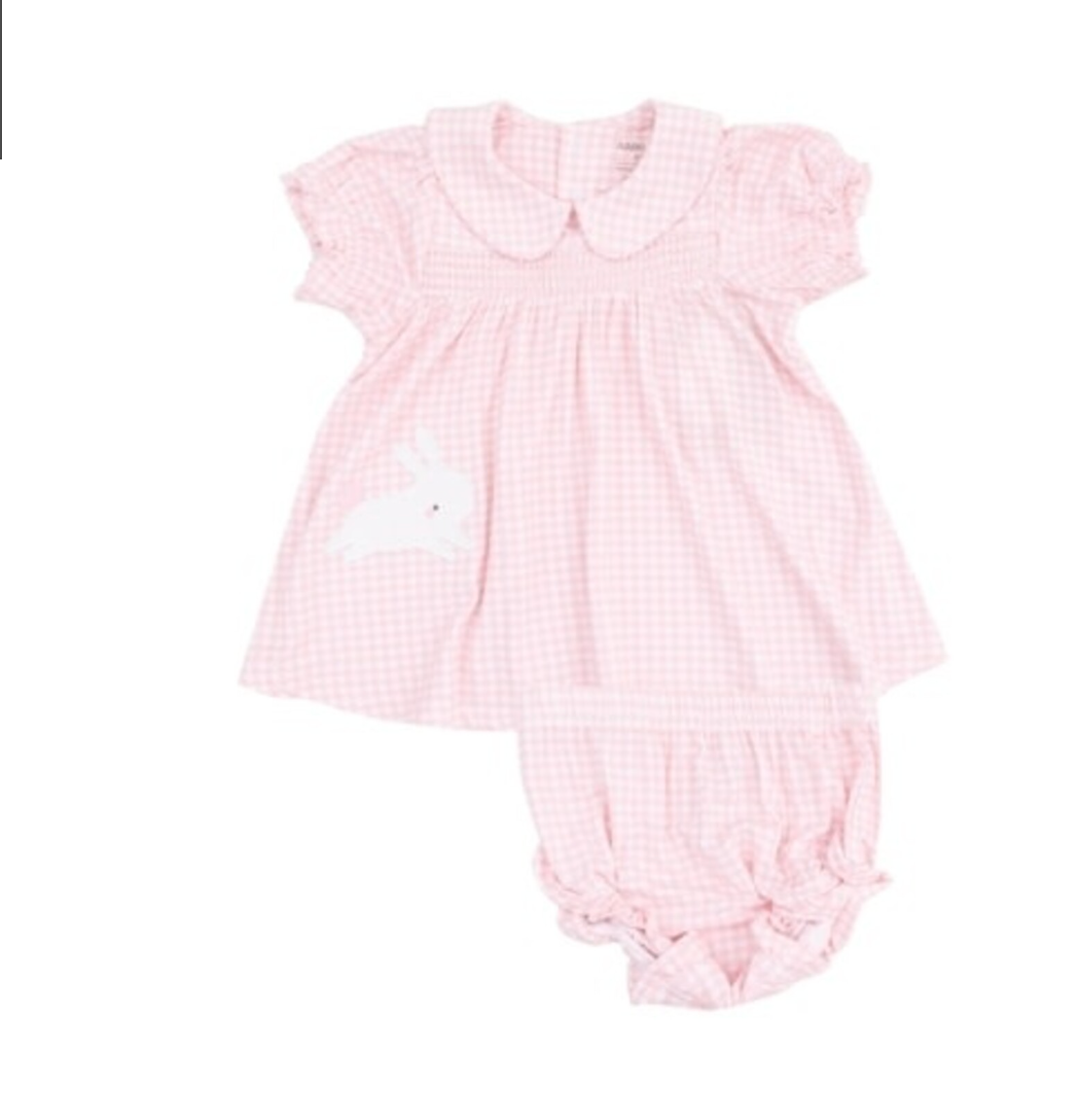 Angel Dear Mini Gingham smocked Dress