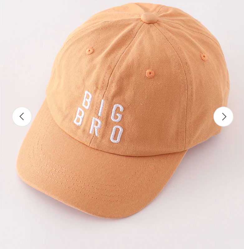 big bro/ big sis baseball cap
