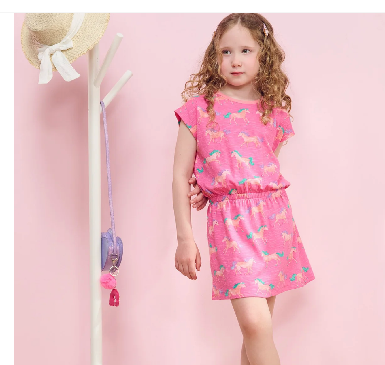 Summer Horses Relaxed Dress