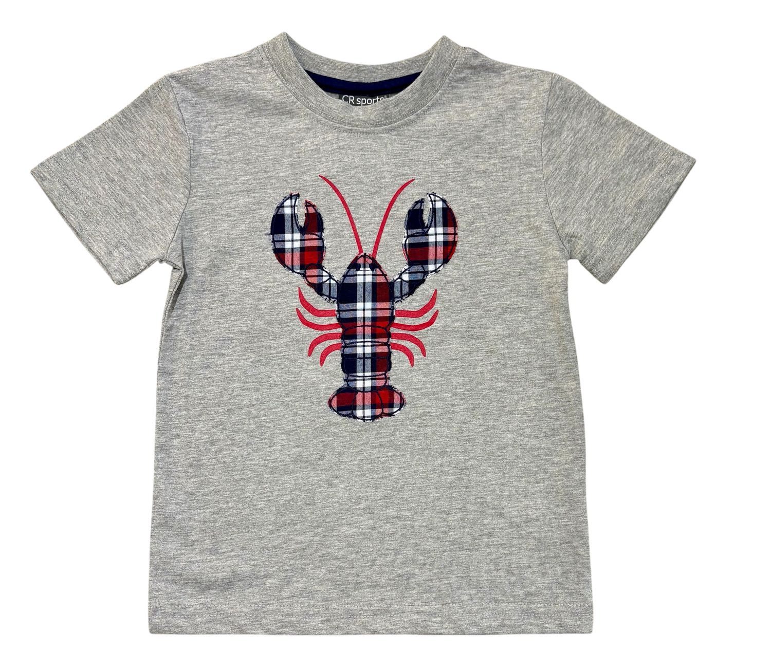 Lobster applique s/s tee 