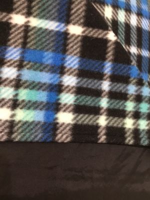 MROB black/aqua black plaid family