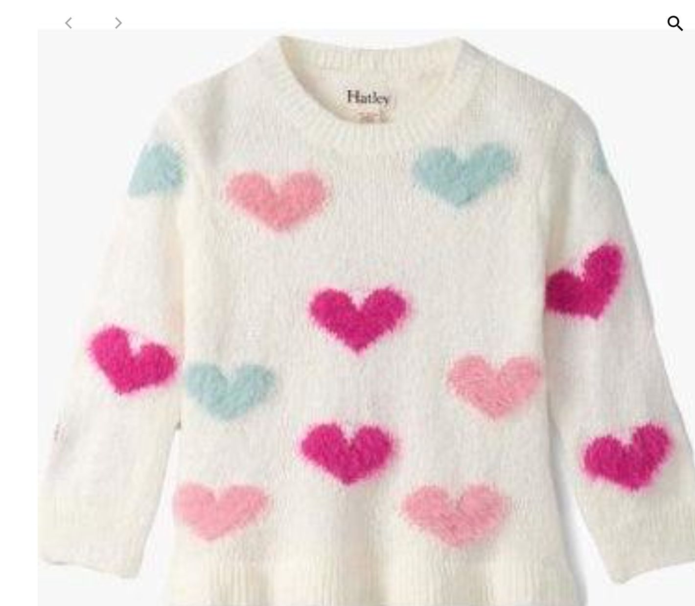 Precious Hearts Sweater