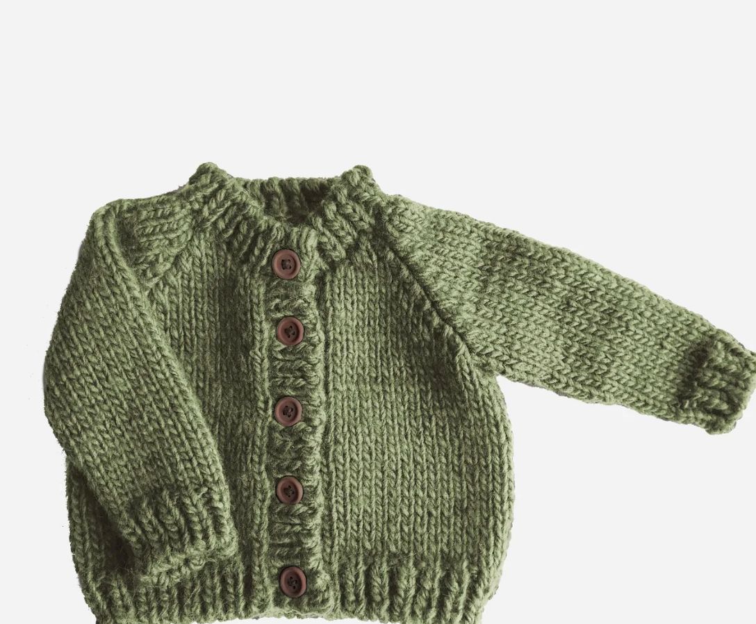 Classic Cardigan Olive
