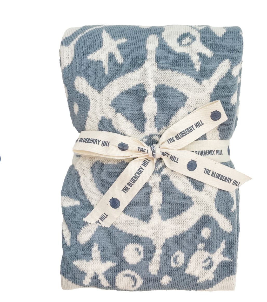 Nautical Baby Blanket
