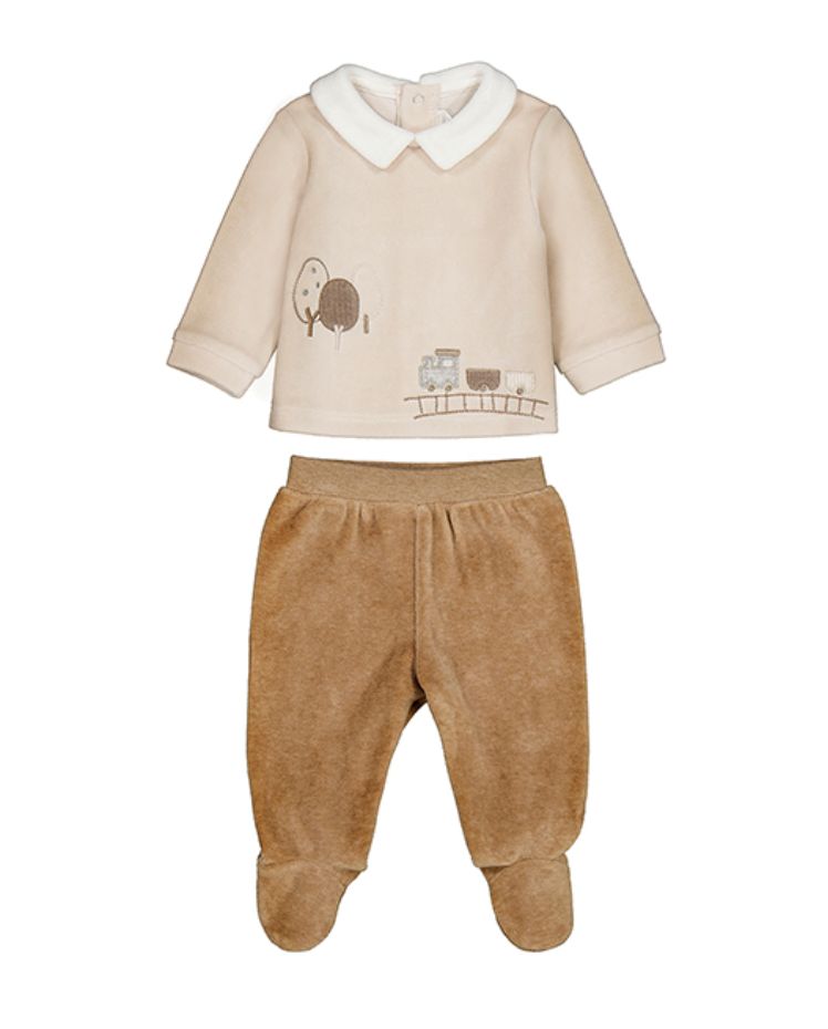 562 2 piece velour set 