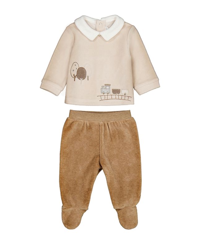 562 2 piece velour set