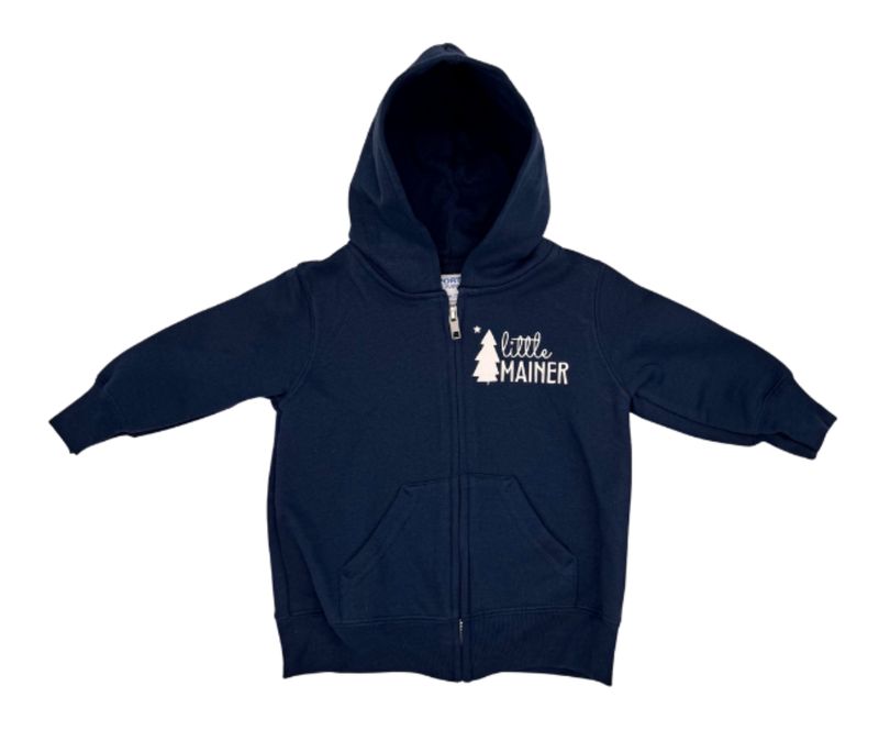 Little Mainer Zip-Up Hoodie