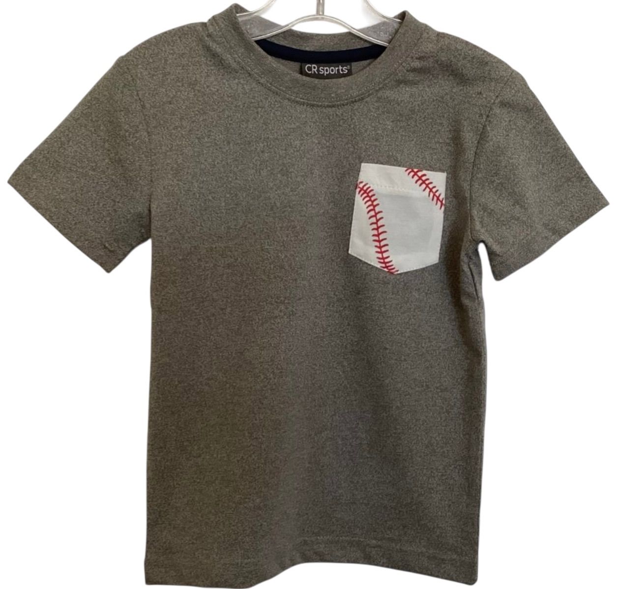Boys Baseball Flag Tee