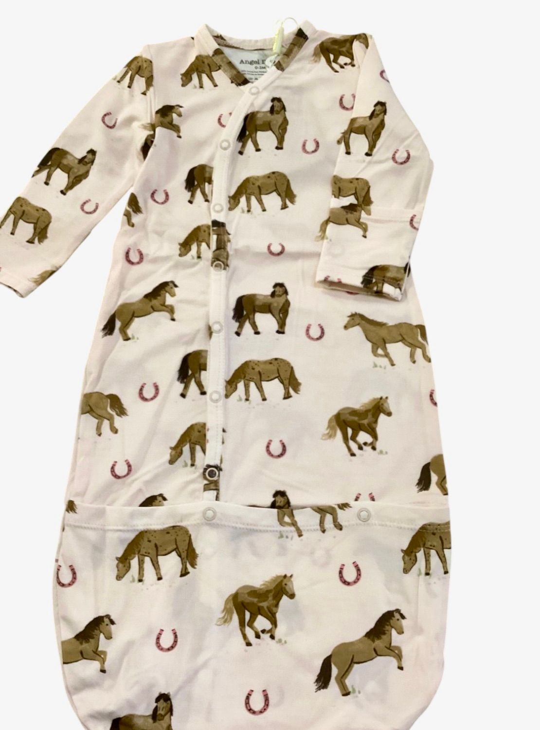 Bundle Gown Horses/ Pink