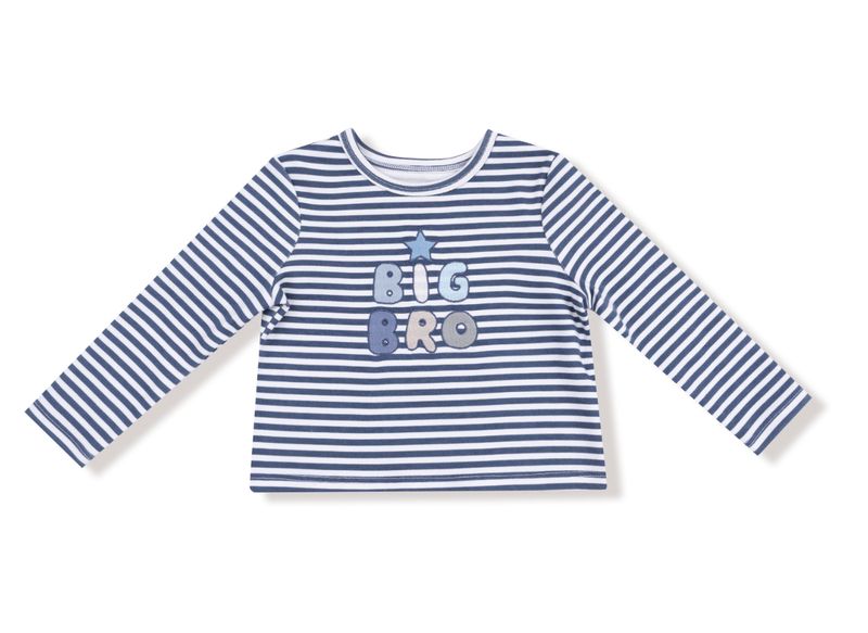 stripes sibling L/S tee