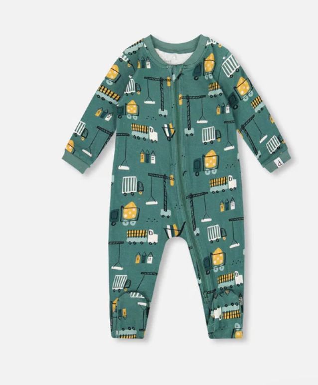 H20PA40US  Teal Construction One Piece