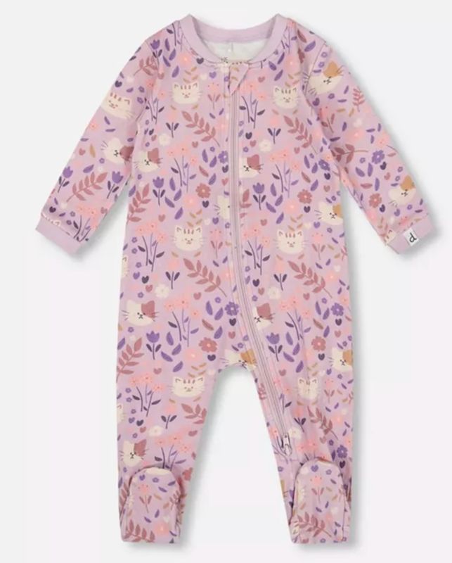 H20PA40US Printed Lilac Cats Pajamas