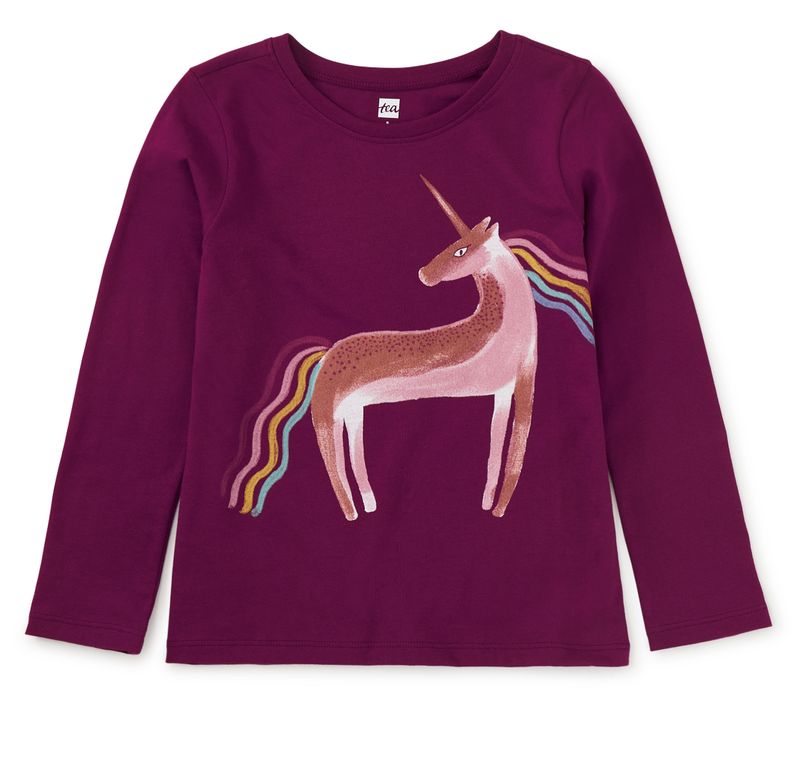 Rainbow Unicorn Graphic Tea