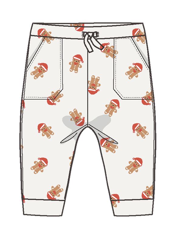 gingerbread waffle jogger