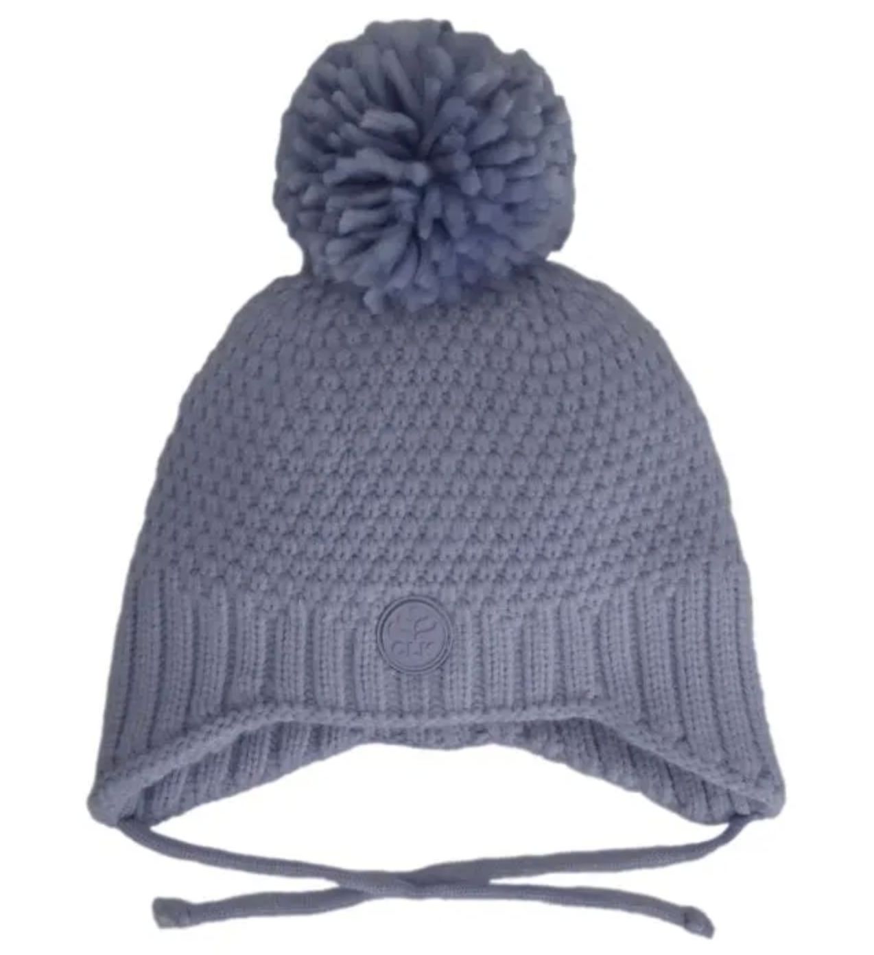 W2514 Earflaps Fleece Pompom Hat