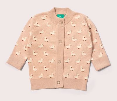 Little Ducks Knitted Cardigan