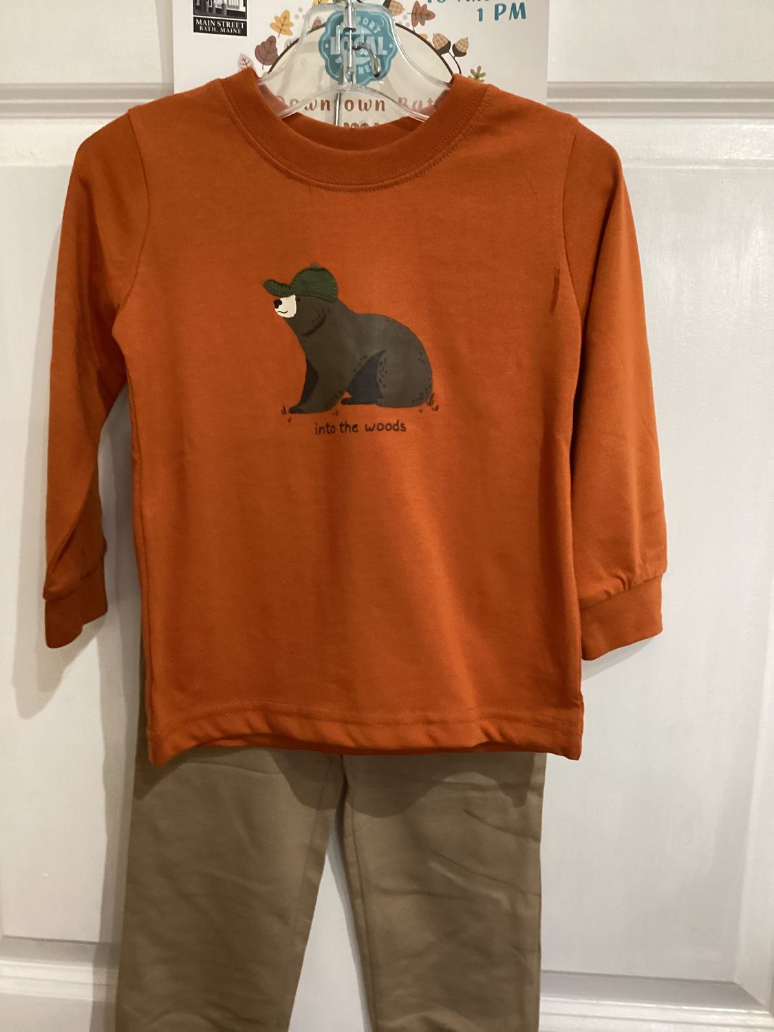 Bear Top w/ Terry Pant