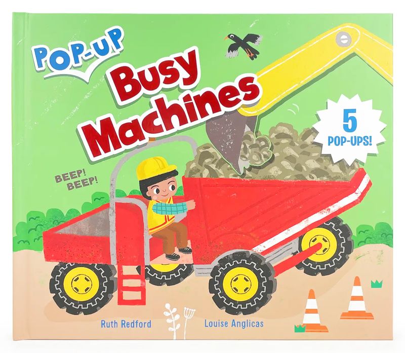 Pop Up Busy Machines Book