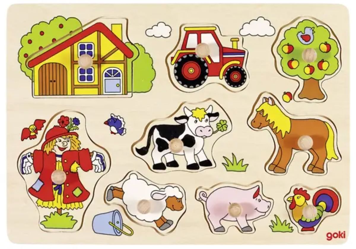 Lift Out Farm Puzzle