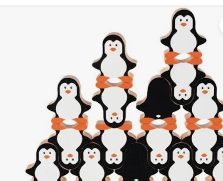 Penguin Stacking Game