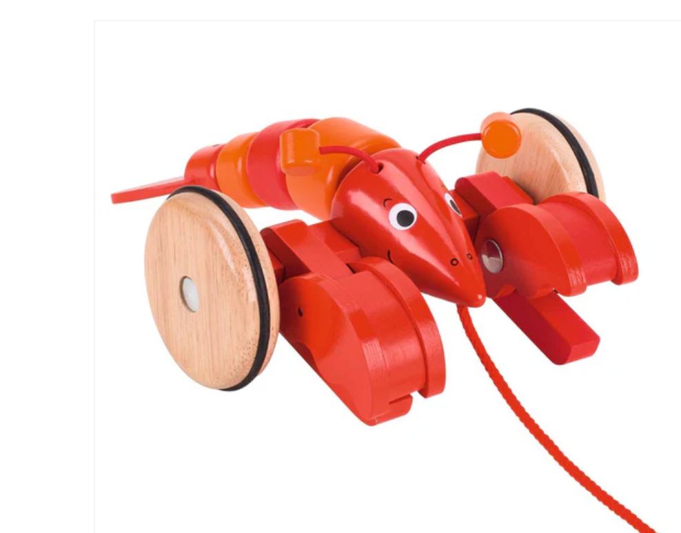Pull Along Lobster