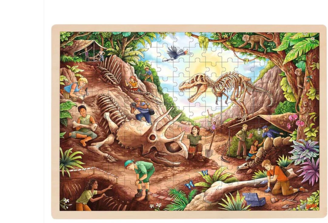 Dinosaur Excavation Puzzle