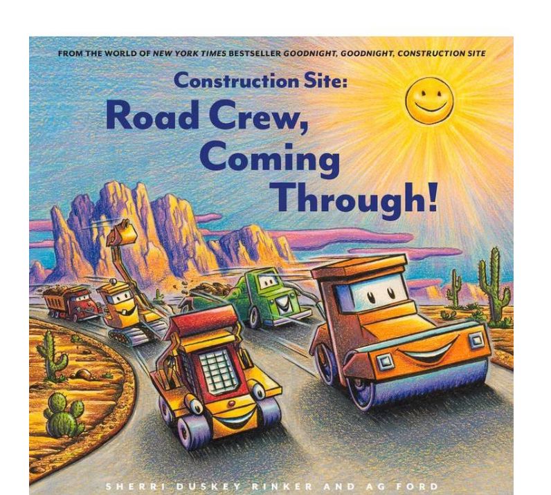 Construction Site Road Crew Coming Through