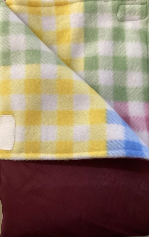 MROB Burgundy Pastel Plaid