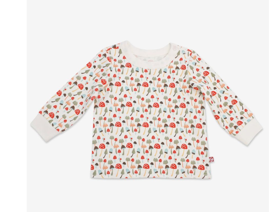 Mushroom L/S Crewneck