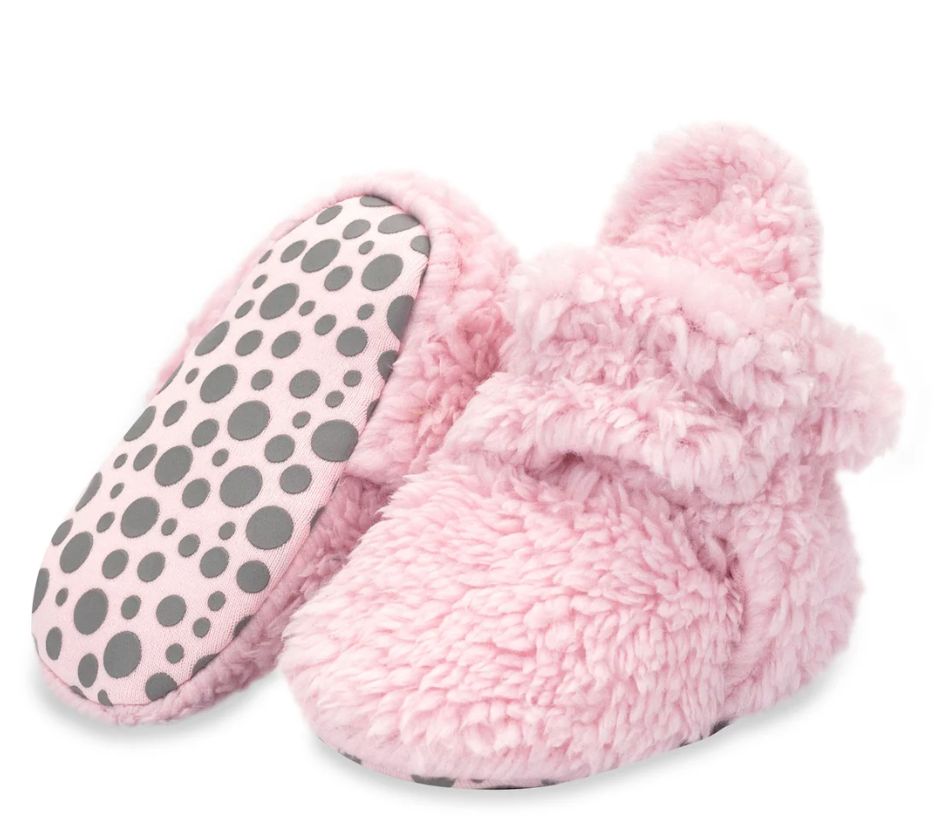 Furry Gripper Bootie