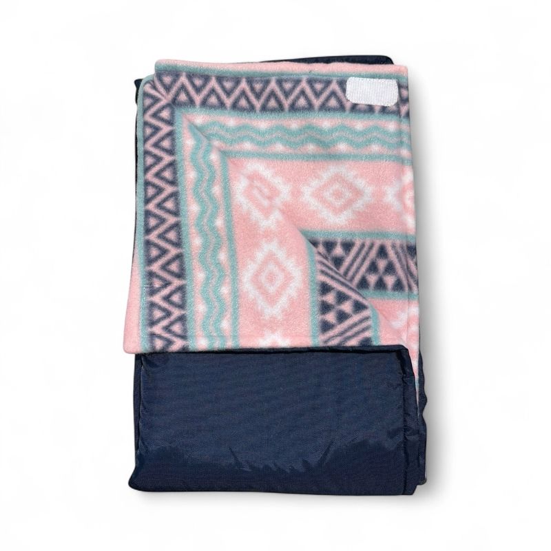 MROB geometric pattern on navy