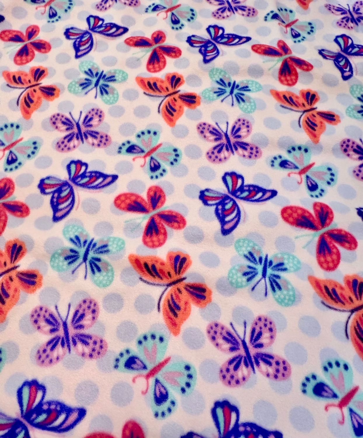 MROB  Royal/blue dot butterflies