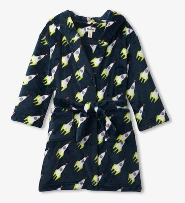 Rocket Man Fleece Robe