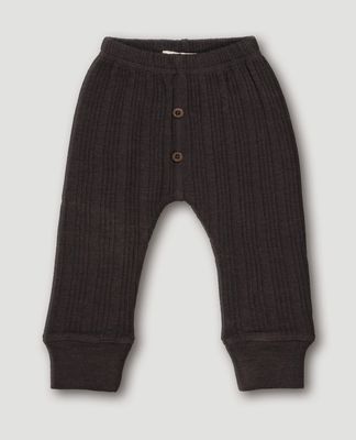 Wool Rib Leggings Storm