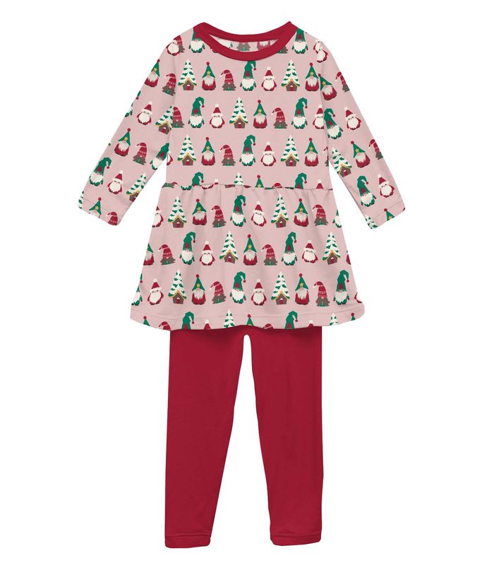 Gnomes print tunic
