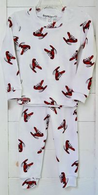 #101 - 5 Thingamajiggies 4Kids 2pc l/s pj lobster