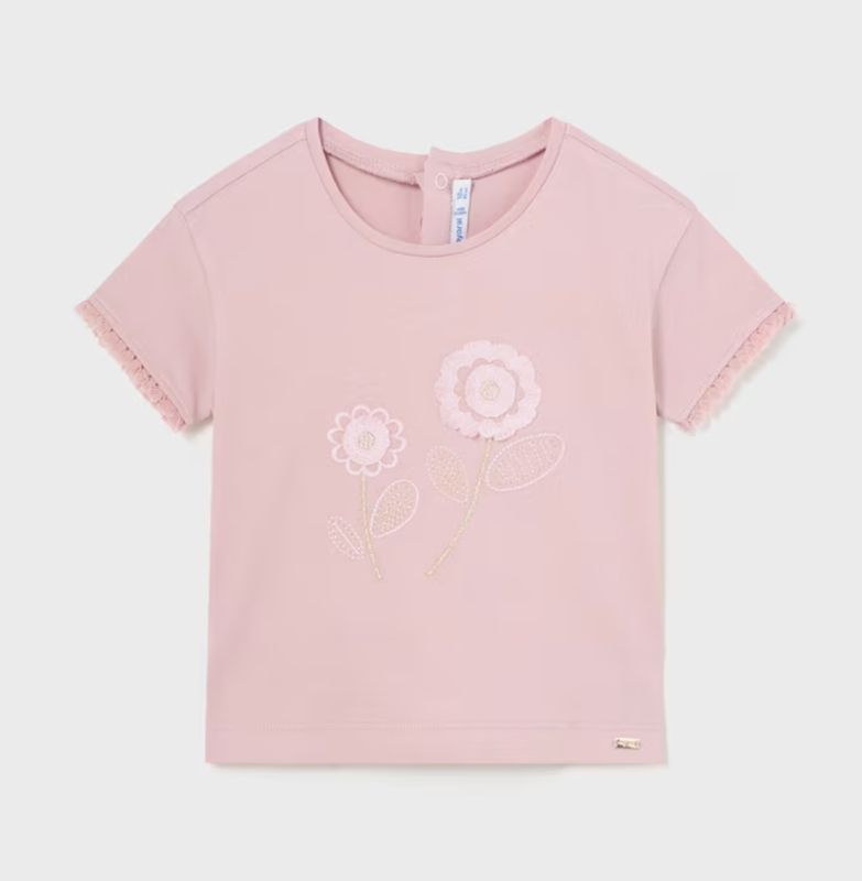1009 s/s embroidered tee