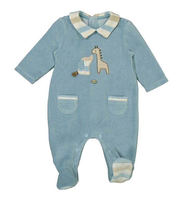 2793  Velour Onsie