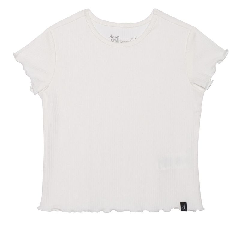 ribbed cap sleeve tee 101 378 620