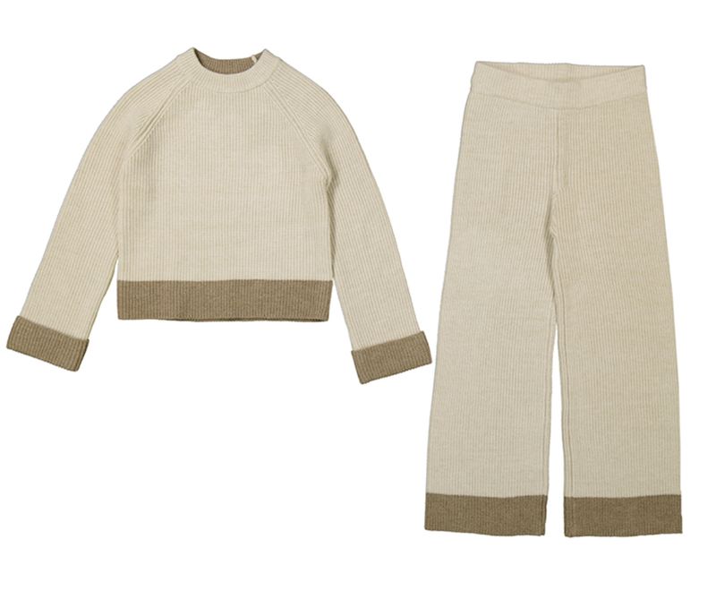 7554 Knit Pant Set 