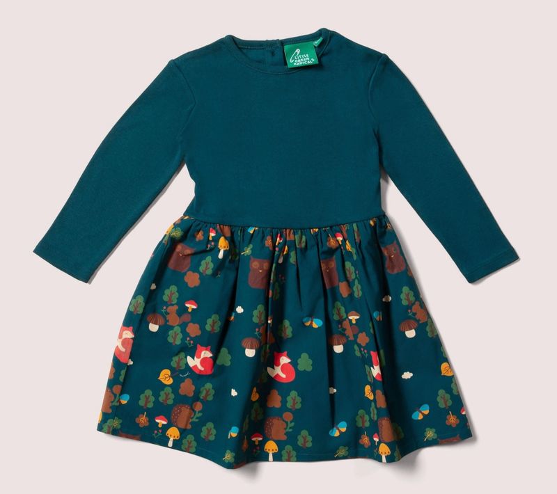 Enchanted Forest l/s Twirler Dress