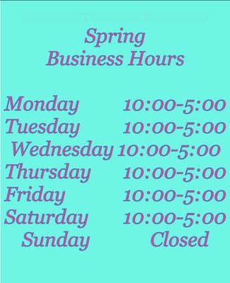 Business Hours
