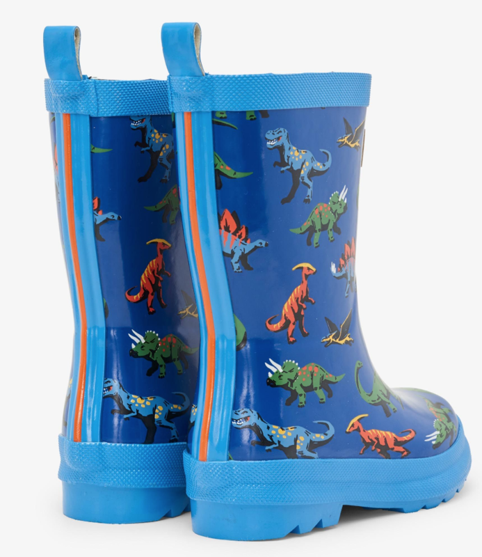 Friendly Dinos Shiny Rain Boots