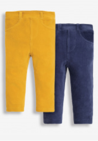 Jersey Cord Leggings 6-12mo