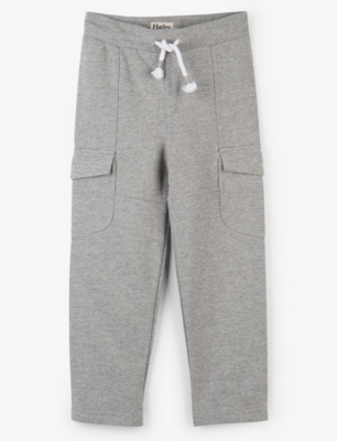 Grey cargo joggers