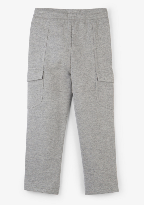 Grey cargo joggers