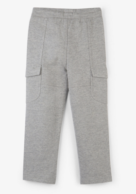 Grey cargo joggers
