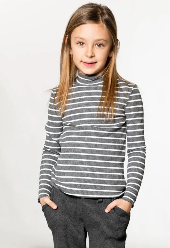 Striped Rib Top