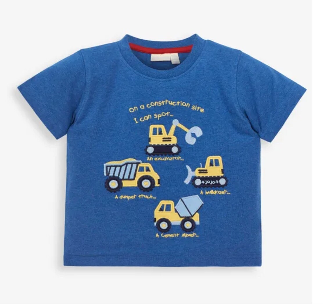 Construction Print T-Shirt 18-24 mos.
